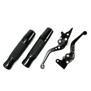 kit Manete Esportivo Curto + Manopla com Peso Cb300 Xre300 Bros 150 Twister Cg 150 160