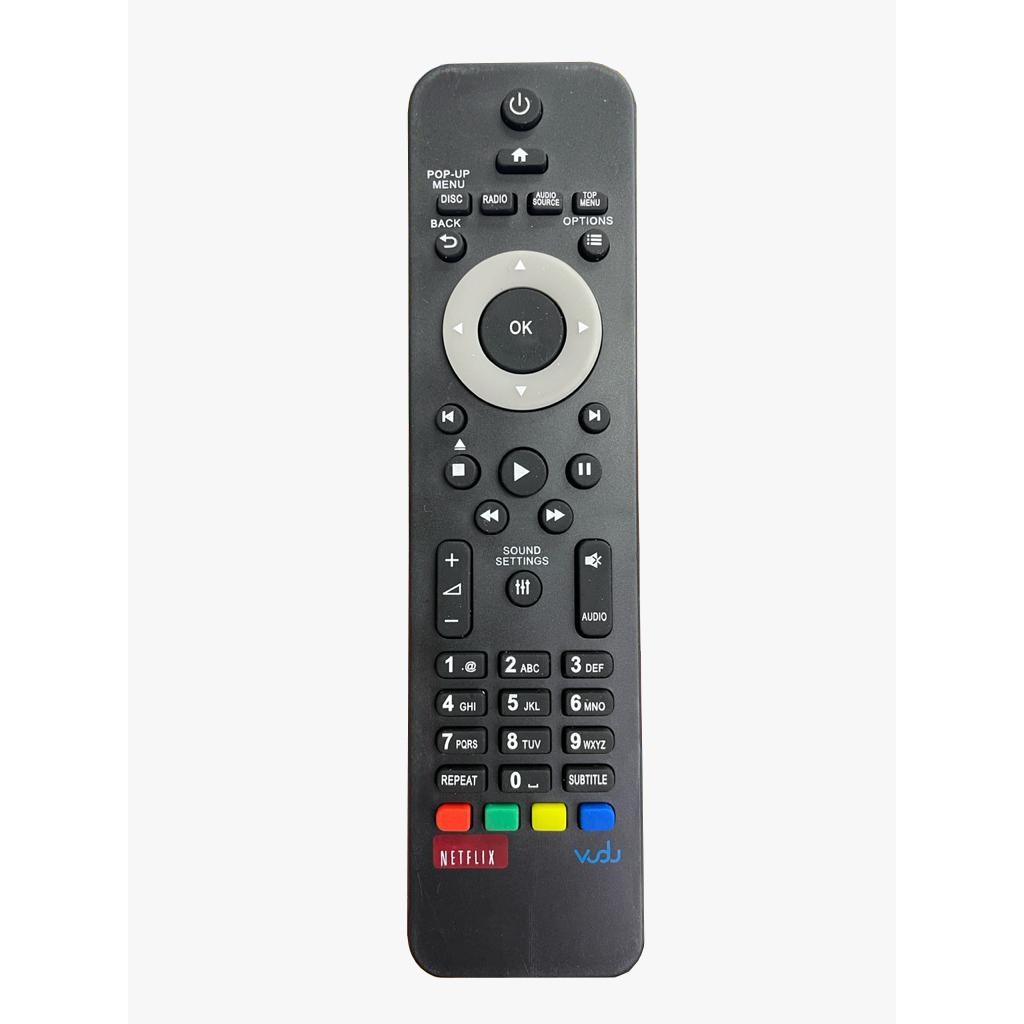 Controle Remoto Para DVD HOME BLU-RAY PHILIPS NETFLIX HTB3524 HTS3541 HTS3564