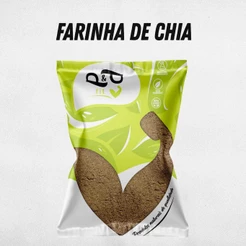 Farinha De Chia 100%puro Natural 250g - P&p Fit