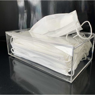 Caixa Porta Máscara, Luvas, Toucas C/ Abertura Na Tampa em Oferta na Shopee
