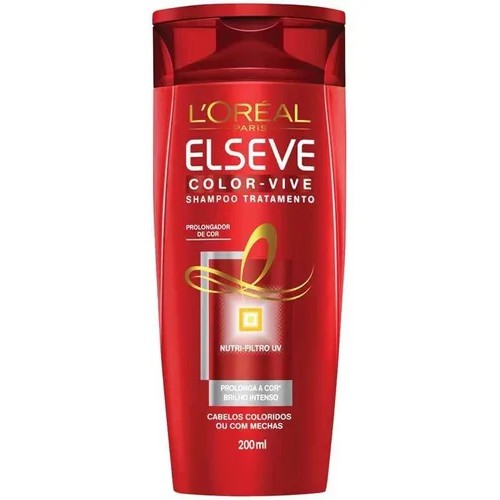 Kit 2 Shampoo Elseve Colorvive 200ml