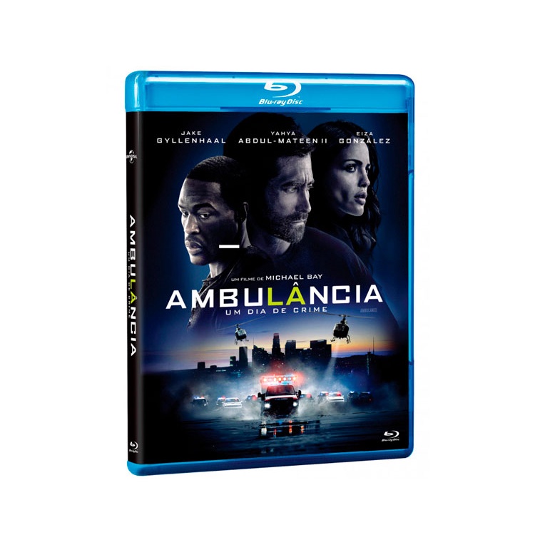 Blu-ray Ambulância – Um Dia de Crime - Michael Bay - Original e Lacrado