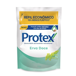 Sabonete Líquido Protex Erva Doce Refil 200ml em Oferta na Shopee