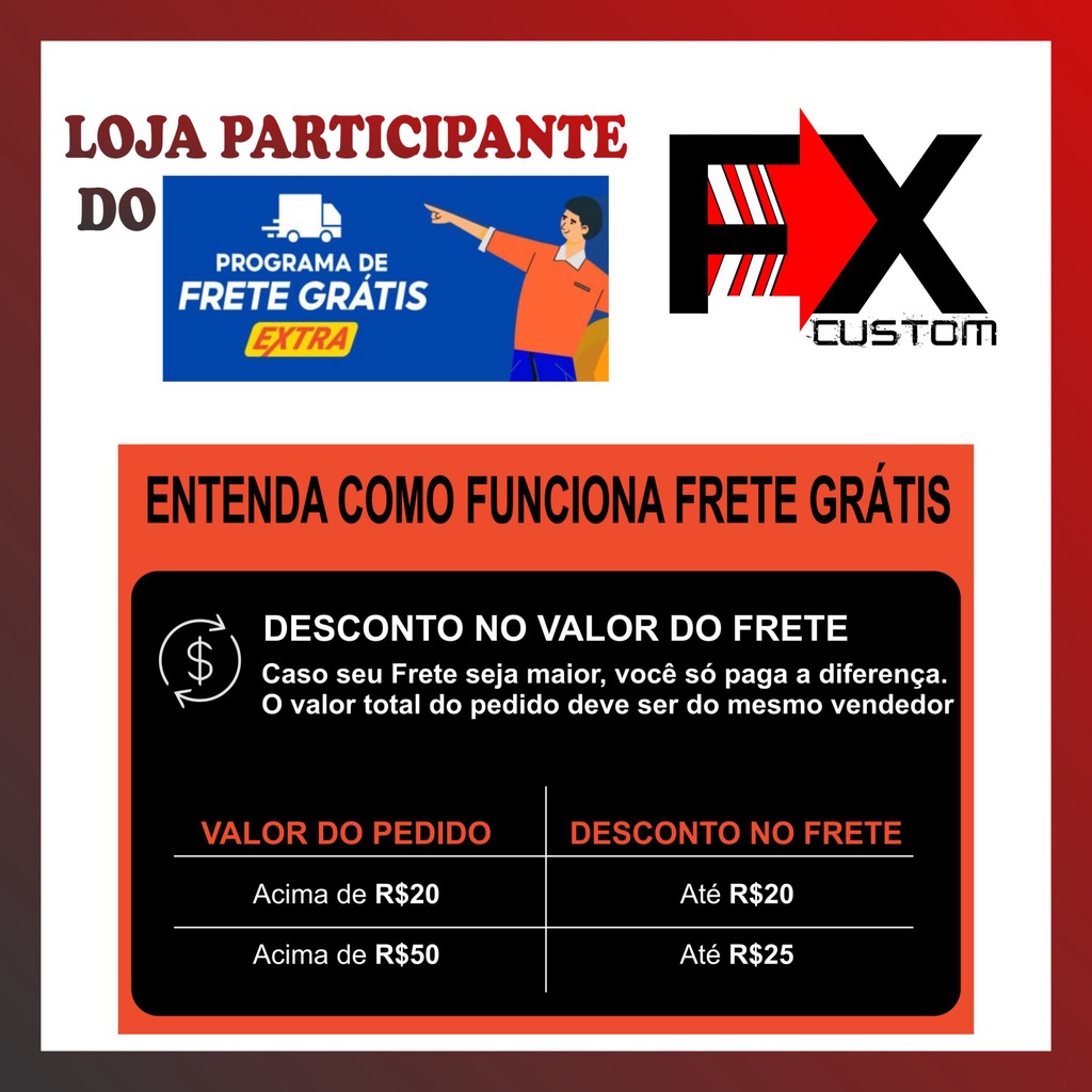 Faixa Adesiva Fazer 250 2011 Vermelha Kit Completo Padrão