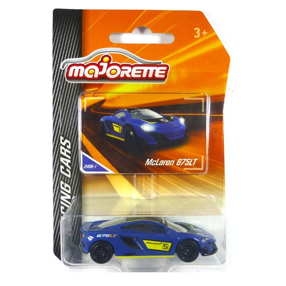 Voiture Miniature Majorette McLaren 675LT Verte - Échelle 1:60, Métal, Sans Emballage