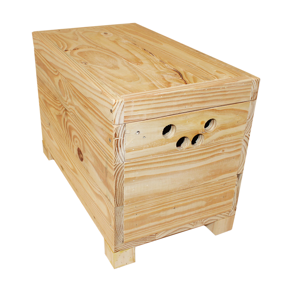 Bau De Madeira 60cm (madeira de Pallets)