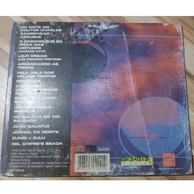 Nação Zumbi: Rádio (CD Original) Shopee Brasil