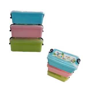 Marmita Plástico Retangular Com Divisória Alimentos em Oferta na Shopee