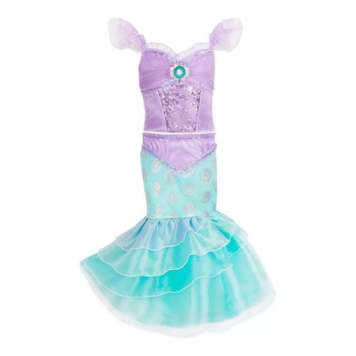 Fantasia Princesa Disney Ariel Novo Original Pronta Entrega NOVA ...