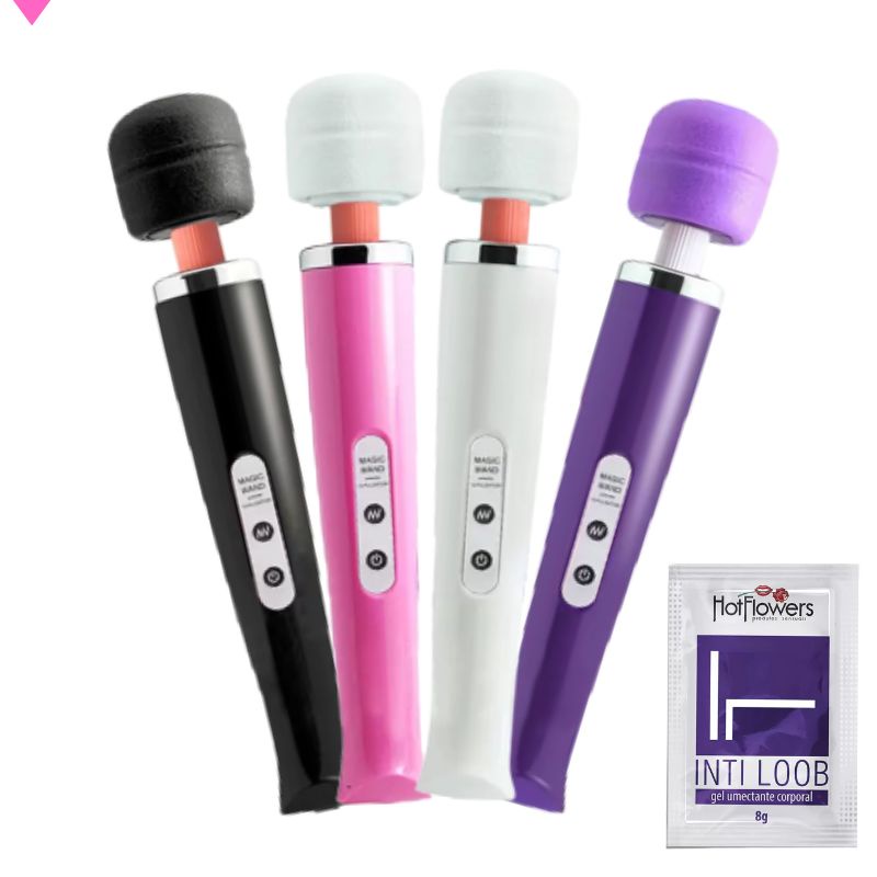 Vibrador USB Varinha Mágica Estimulador Clitóris Massageador Feminino + Brinde Envio Já