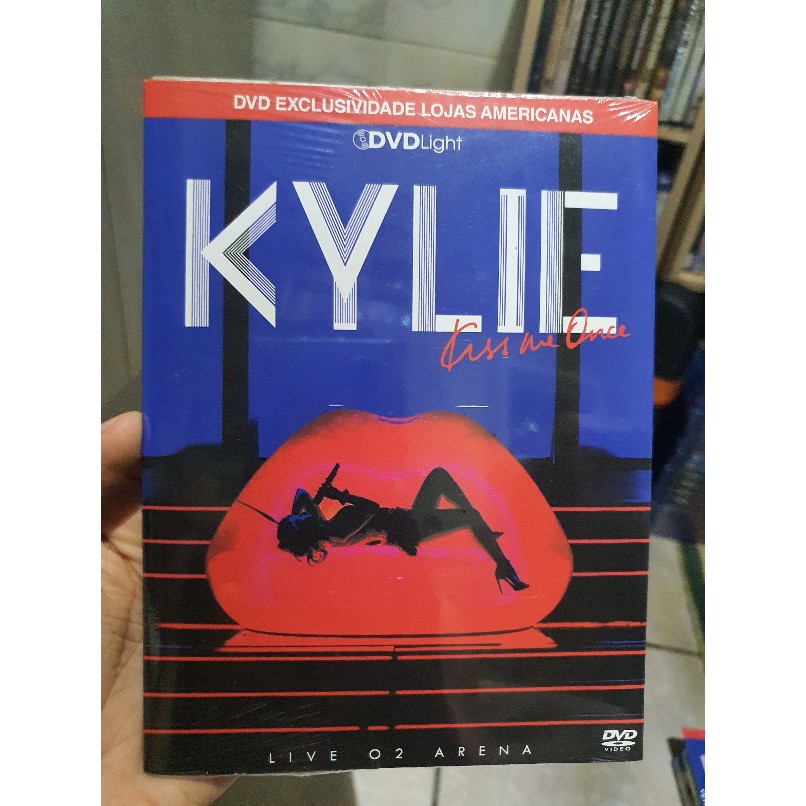 Dvd Kylie Minogue Kiss Me Once Live O2 Arena Lacrado