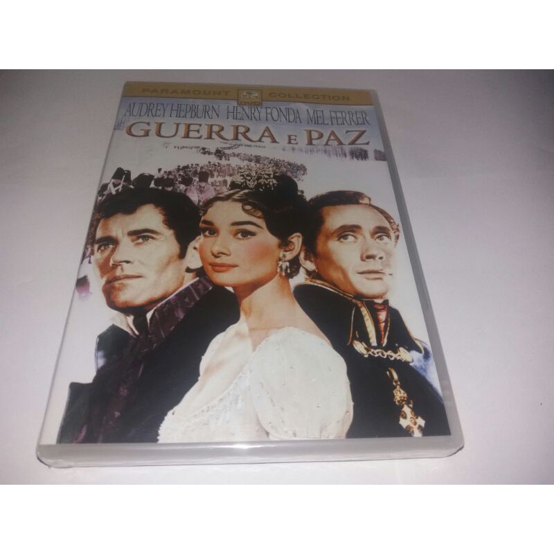 Dvd - Guerra e Paz - 1956 - Audrey Hepburn - Henry Fonda - Lacrado