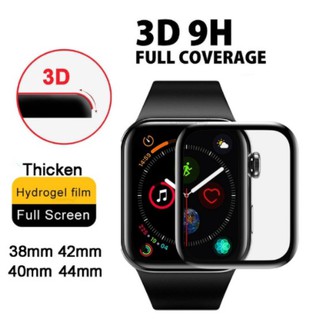 Película de Gel para tela relógio 3D Curvada Appl Watch smartwatch Borda Preta Série 38mm…
