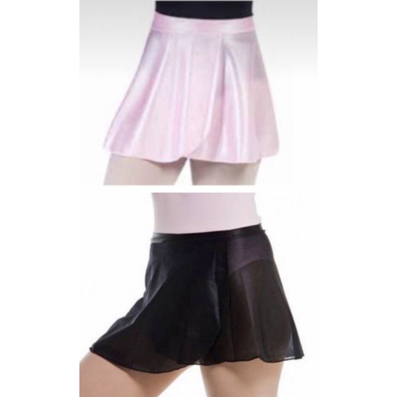 Saia para Ballet / Balé reta transpassada de amarrar em Jersey (Infantil e Adulto) - Capezio