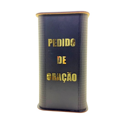 Gazofilácio Pedido De Oração Luxo Preto