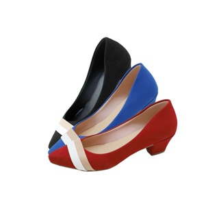 Sapato Scarpin Feminino Salto Baixo Tradicional Com Laço Donna Santa em Oferta na Shopee