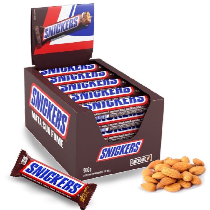 Chocolate Snickers / 900g / Caixa | Shopee Brasil