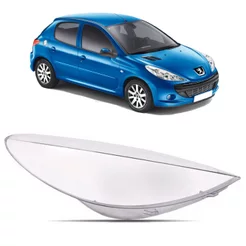 Lente do Farol Peugeot 207 2009 2010 2011 2012 2013 Lado Direito