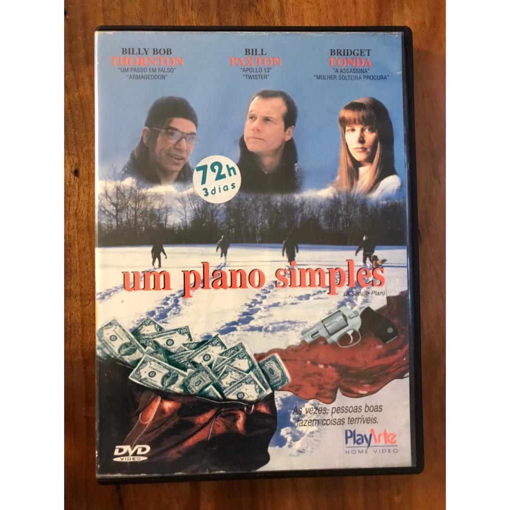 DVD Um Plano Simples - Bridget Fonda - Bill Paxton