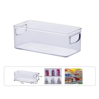 Organizador Geladeira/armário/cozinha Acrílico 23x11x8 cm - 1 Un