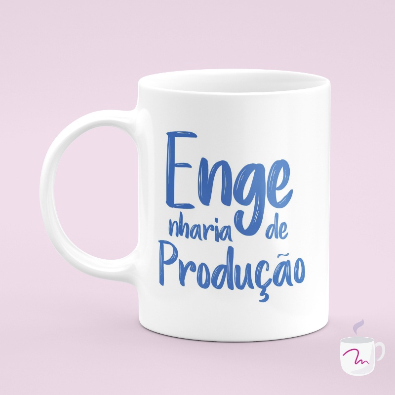 Caneca Cursos Engenharia de Produção Mod. 1