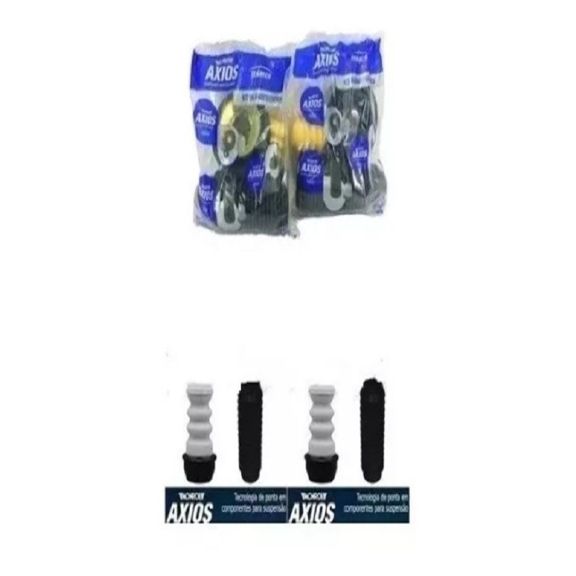 Kit Batente Coxim Dianteiro Traseiro Gol G3 G4 Axios em Oferta na Shopee