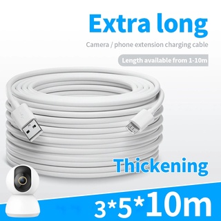 1pç Cabo Micro USB Durável Super Longo Para Android 3M/5M/10M