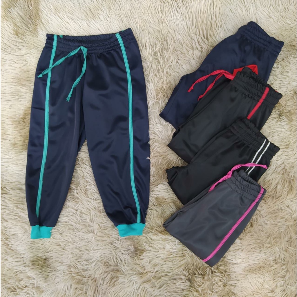 Kit Com 3 Calças De Moletom Flanelado Infantil/ Feminino/masculino/escolar helanca e passeio