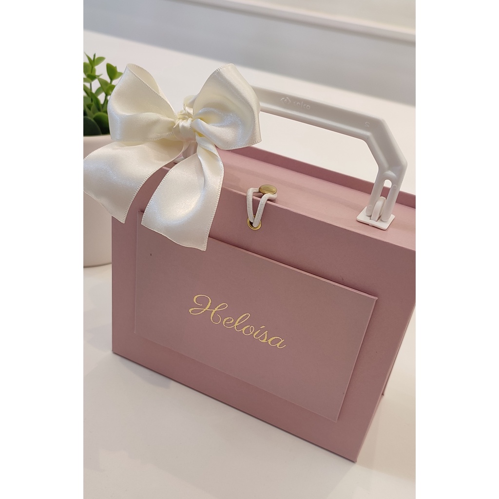 Convite Dama de Honra - Maletinha