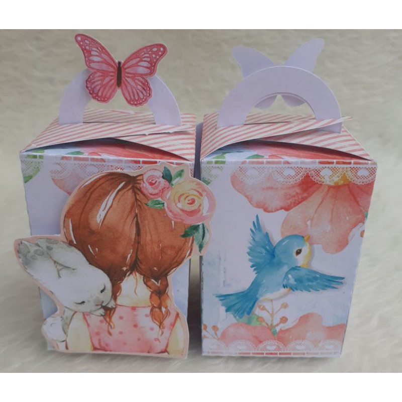 Personalizados jardim encantado- caixa Alça jardim encantado _ Lembracinha de aniversário 10 UNIDADES