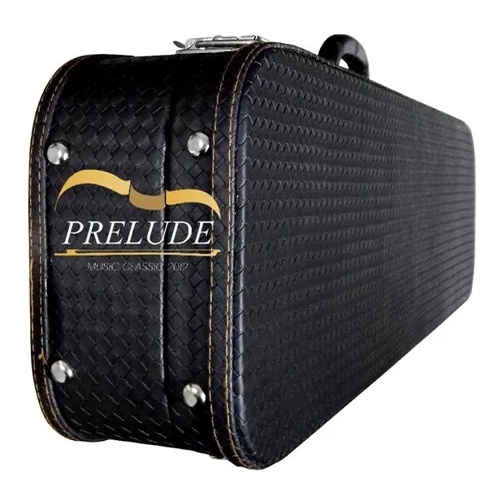 Estojo Case P/ Violino Premium Preto Comporta Hinario Ccb