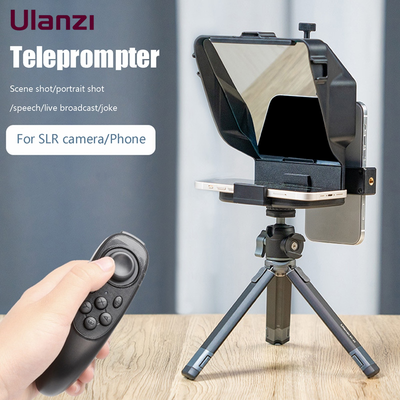 Teleprompter Ulanzi PT 15 PT 16 Telefone Inscriber Port til C mera 