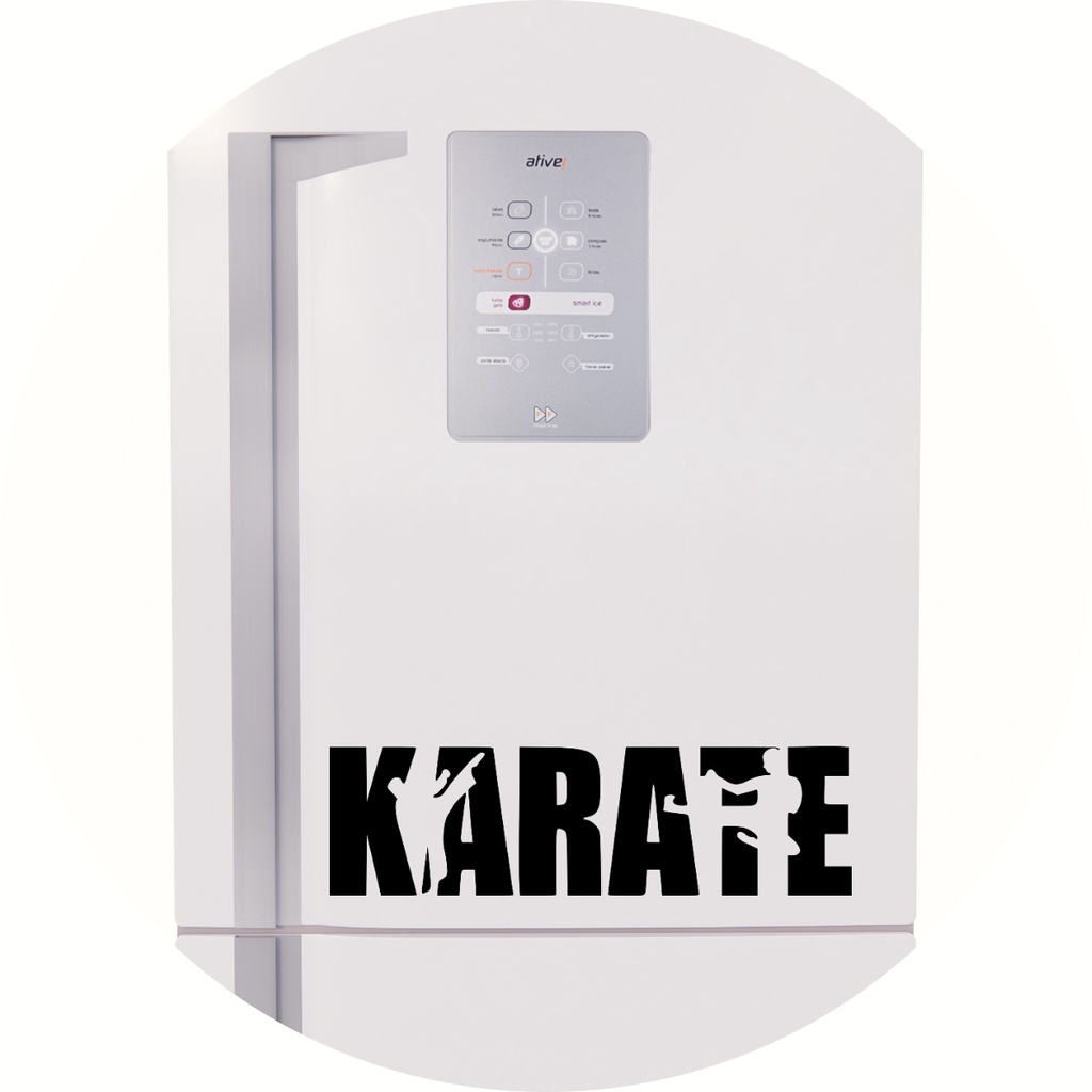 Adesivo de Geladeira Karate Shotokan Arte Marcial