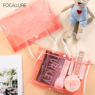 Bolsa De Mão De Pvc Focallure À Prova D 