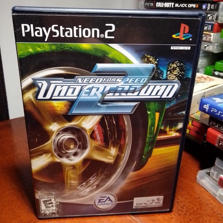 Need For Speed UNDERGROUND 2 Completo ORIGINAL PS2 Escorrega o Preço