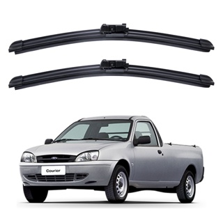 Par Palhetas Limpador Para-brisa Ford Courier 1997 A 2013 Kit em Oferta na Shopee