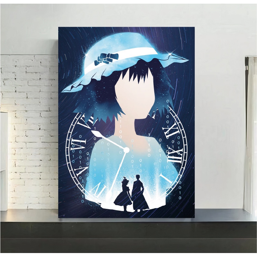 Steins; Gate - Quadro Sem Moldura - Placa Decorativa MDF - 20X29