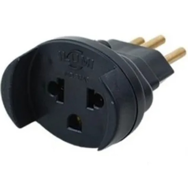 Adaptador de Tomada Benjamin Plug Universal 10A 250V ENVIO IMEDIATO