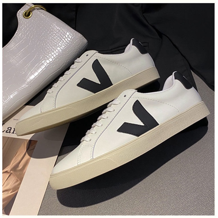 VEJA Tênis Branco Masculino/Feminino Sem Salto 2022