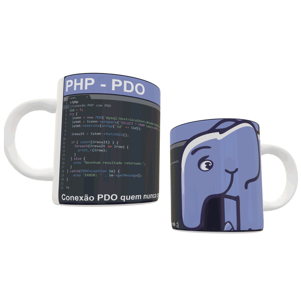 Caneca PHP - Caneca do Programador - Caneca Dev - Caneca de Nerd - Caneca Personalizada - Caneca com Nome