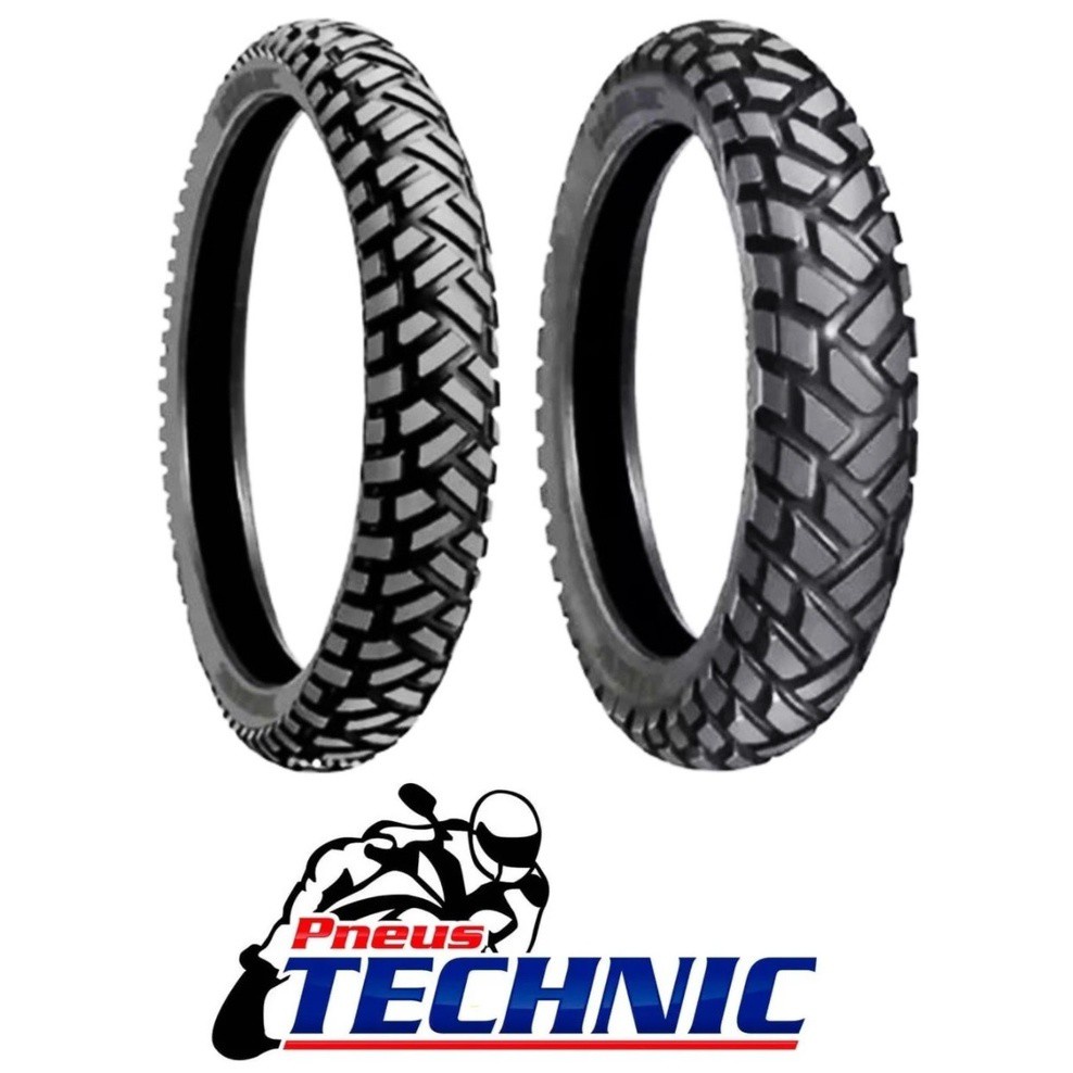 Par Pneu Xtz Lander Tenere Technic Endurance Trilha Enduro Off Road