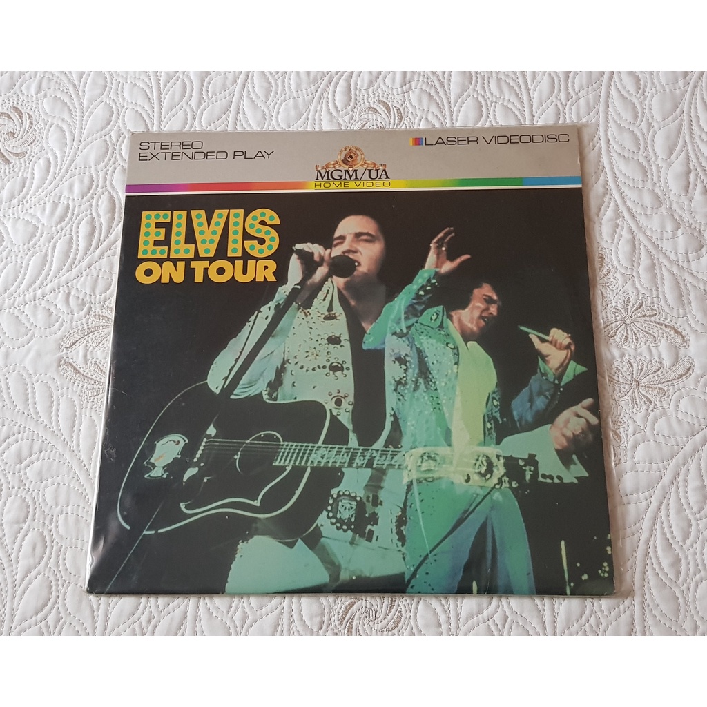 Laserdisc Ld Elvis On Tour 1972 Excelente Estado