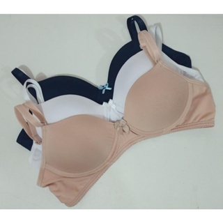 Sutiã básico INFANTIL Bojo Menina Moça em Oferta na Shopee
