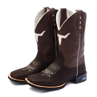 Bota Botina Texana Masculina e Feminina Country Snake Barata Em Promoção