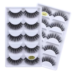 Cartela com 5 pares de cílios posticos G800