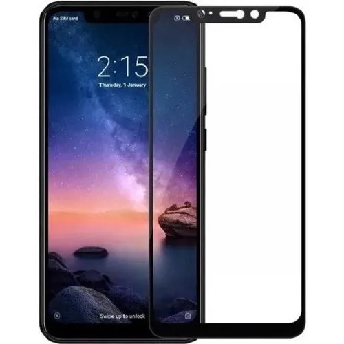 Película De Vidro 3D Xiaomi Redmi Note 6 Pro em Oferta na Shopee