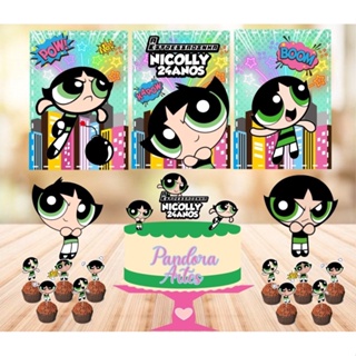 Kit Festa Docinho Meninas Super Poderosas em Oferta na Shopee