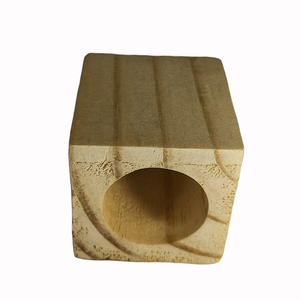 Cubo Madeira Brinquedo Porta Feno Alfafa para Chinchila Roedores Mini Coelhos Hamster Porquinho India Camundongo