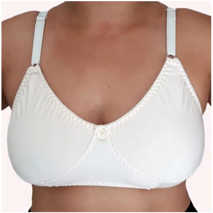 Kit 10 Sutien Sutiã Sutian Reforçado Sem Bojo Lycra Lisa Senhora Atacado Revenda Plus Size