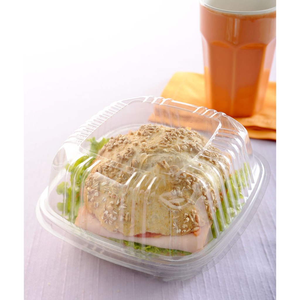 10 Hamburgueira Ref.: GA 12 em pet para delivery alta visibiliadade  hamburguer, salgados, sanduíche